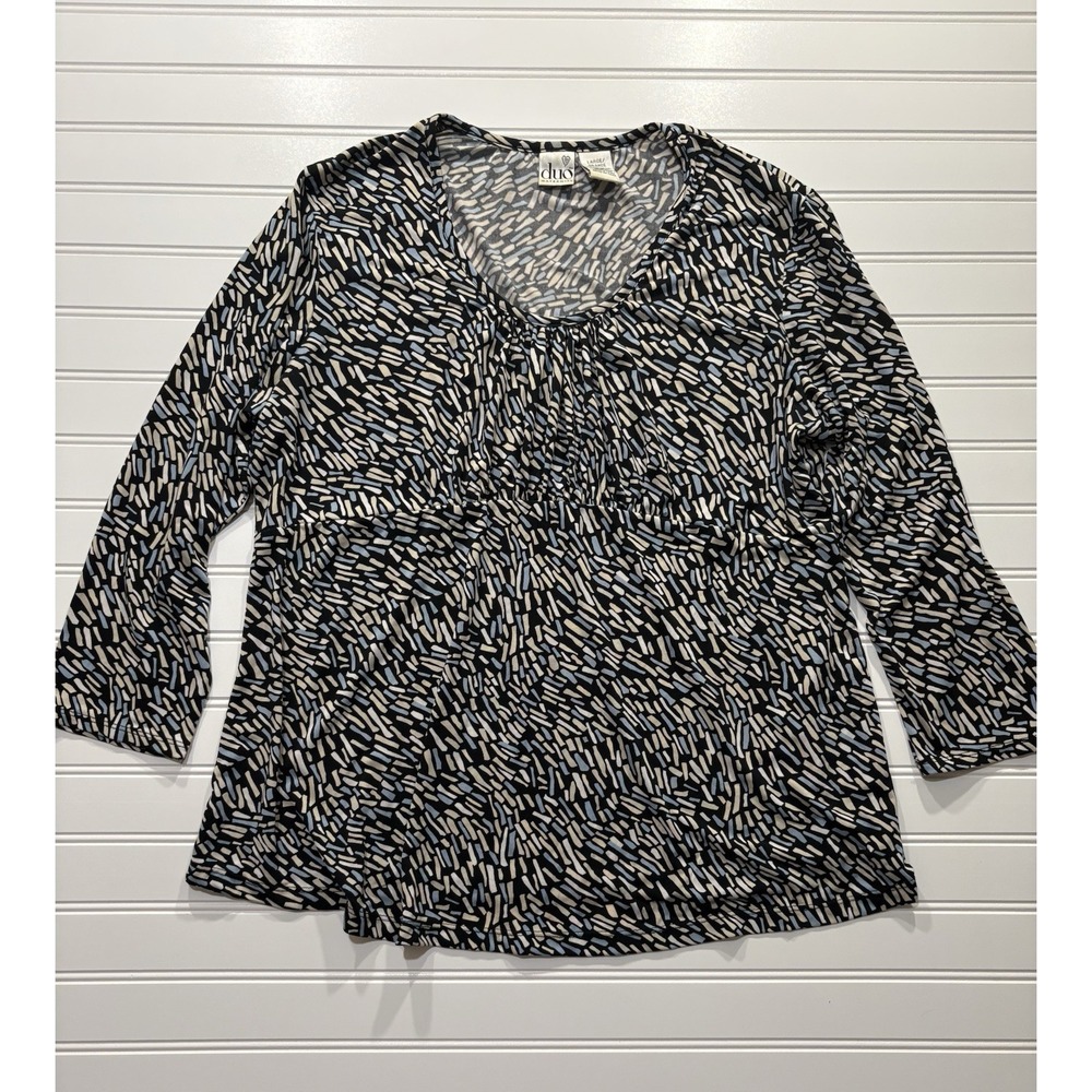 Duo Maternity Women's Large Blouse Top